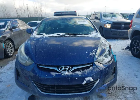 2016 Hyundai Elantra Se z USA, uszkodzony, nr VIN 5NPDH4AE8GH745281